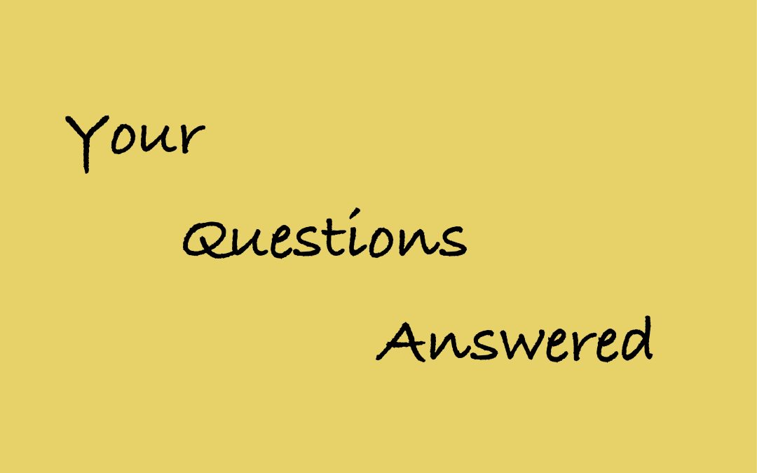 A summary of questions and answers from 5th March 2026 webinar